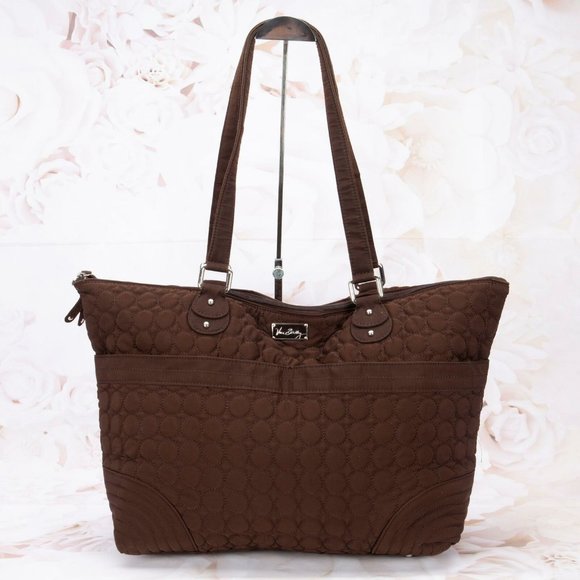 Vera Bradley Designer Quilted Baby Diaper Bag Tote
